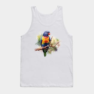 Rainbow Lorikeet Tank Top